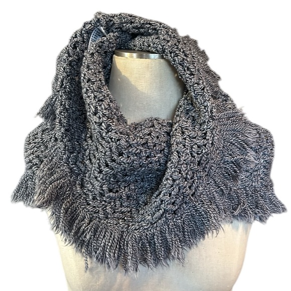 AMERICAN EAGLE 🦅 Blue Knit Neck Warmer/Scarf - Picture 8 of 9